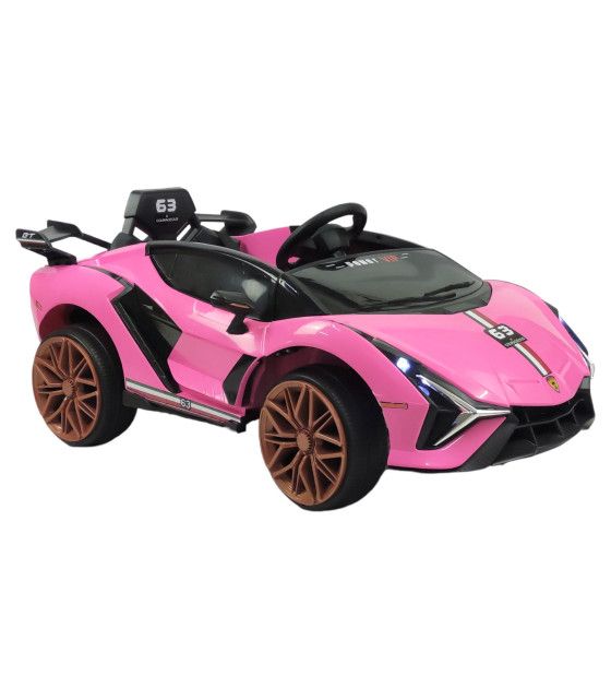 Carro electrico para niños con Control Remoto 12V Lambo The Baby Shop - 9