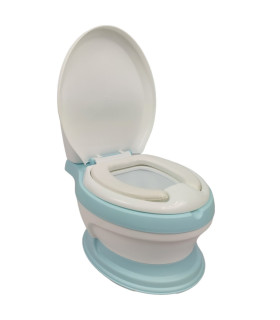 Baño entrenador con asiento acojinado con tapa y recipiente The Baby Shop - 1