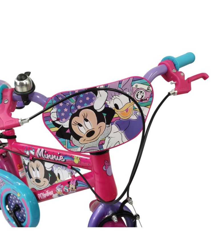A.T.L.A.S. Bicicleta Infantil de 16 Pulgadas para niña, Disney + Casco  Minnie Incluido niños, Rosa y Blanco idéntico a Las Fotos, 16'' :  : Deportes y aire libre