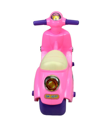 Montable para Niños Moto Correpasillos, largo 68 cm Rosa