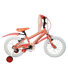 Bicicleta para Niñas R16 Llantas Aire y Entrenamiento Rainbow Unibike - 1