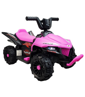 Moto Cuatrimoto Eléctrica Infantil Montable 12V 3Km/h USB AUX The Baby Shop - 1