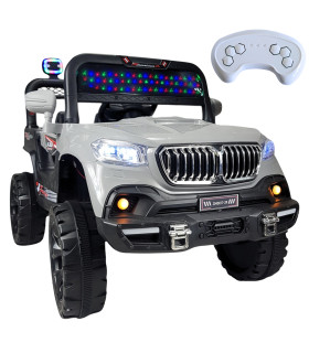 Montable Electrico Camioneta para Niños Control Remoto Luz Led 12v The Baby Shop - 8