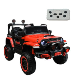 Camioneta Montable de 112 cm Tipo Jeep Para Niños  a Control Remoto Con Bluetooth, Auxiliar USB The Baby Shop - 1