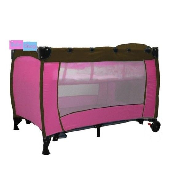 Cama Cuna Corral Viaje Barata Rosa Cindevel - 1